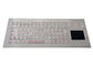 قابل للغسل لوحة المفاتيح الصناعية كشك قابل للغسل مع لوحة اللمس المتكاملة مفاتيح 83 IP67 5V العاصمة