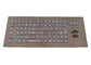 لوحة المفاتيح الصناعية ذات الإضاءة الخلفية المخرب مع كرة التتبع IP67