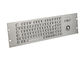 PS2 19U لوحة مفاتيح صناعية من الفولاذ المقاوم للصدأ 400 ديسيبل متوحد الخواص IP65 ثابتة