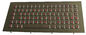 Custom Backlight Marine Keyboard Compact Format With 87 Keys , function keys