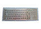 لوحة مفاتيح معدنية محكمة الغسل من الفولاذ المقاوم للصدأ ديناميكية قابلة للغسل SUS304 نحى